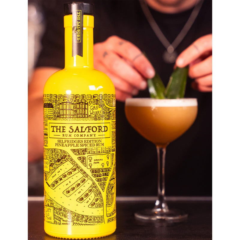 Salford Rum Company pineapple spiced rum 700ml (British brand)