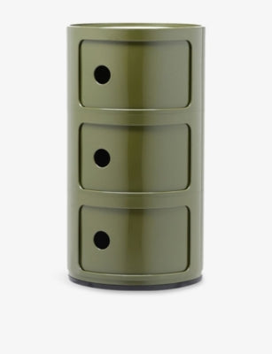 Kartell Componibili Drawers Three-Drawer Storage Unit