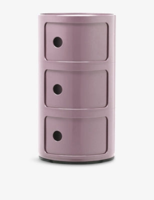 Kartell Componibili Drawers Three-Drawer Storage Unit