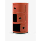 Kartell Componibili three-drawer storage unit 32x32x58.5 cm, imported from the UK