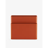Kartell magazine rack in thermoplastic with multiple compartments, UK version