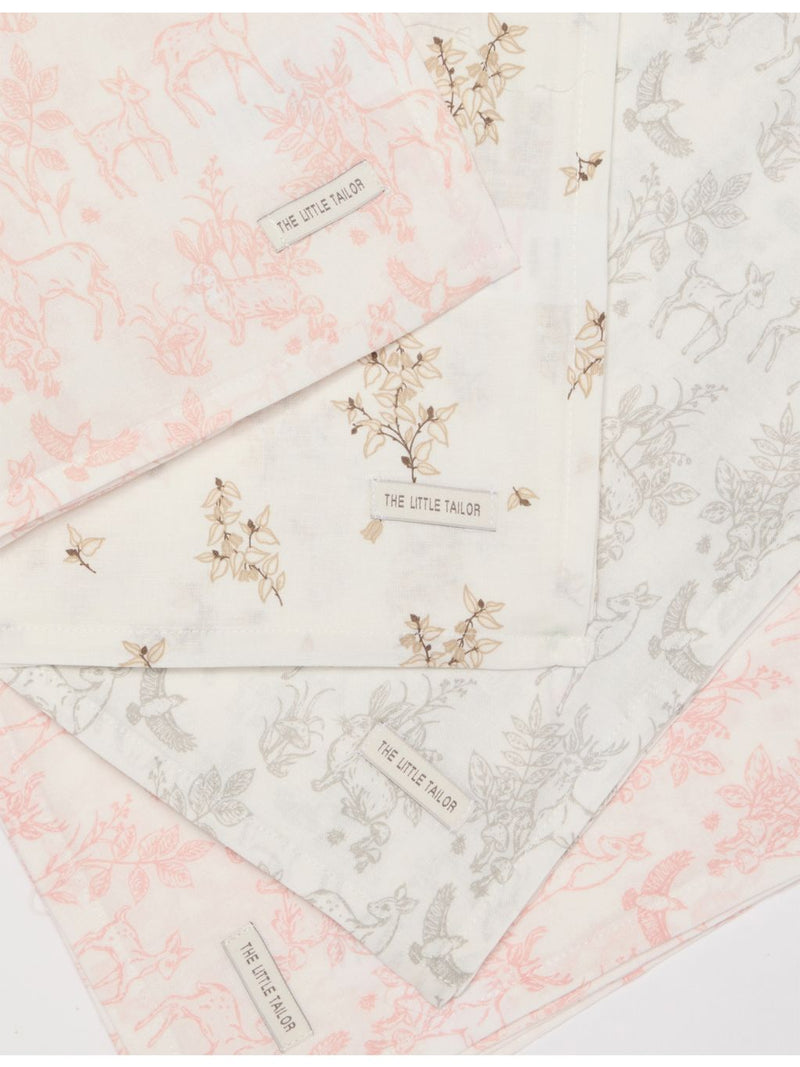 The Little Tailor printed four-piece muslin cloth set (British brand)