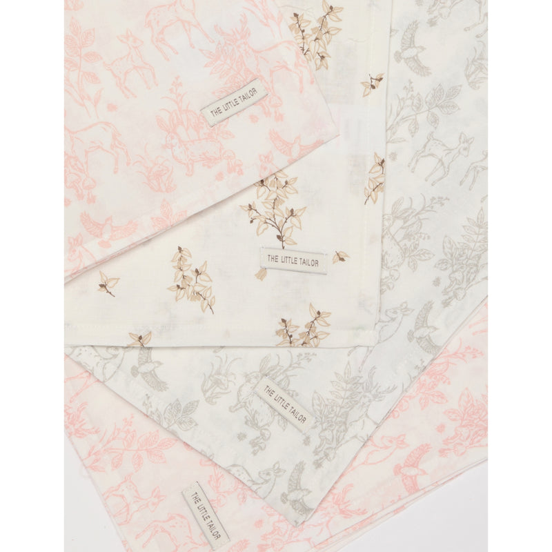 The Little Tailor printed four-piece muslin cloth set (British brand)