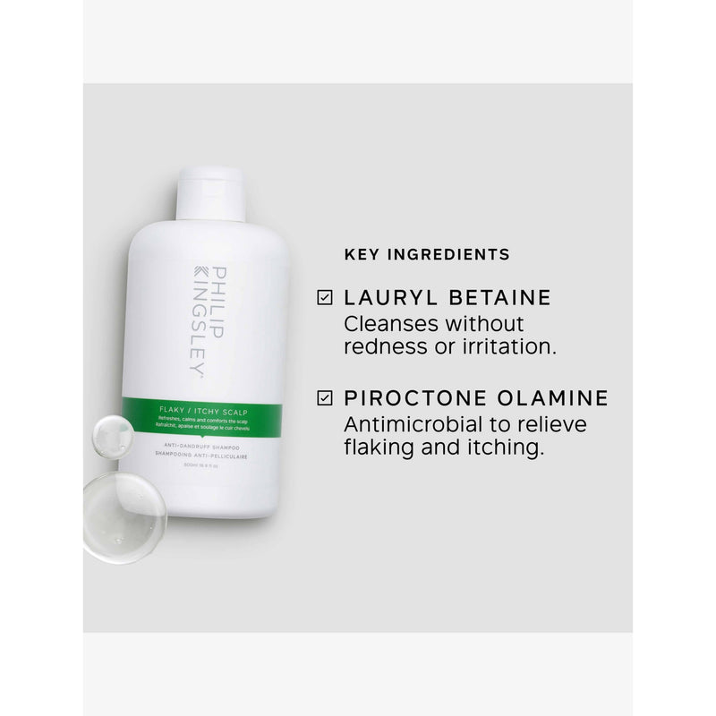 Philip Kingsley anti-dandruff shampoo flaky itchy scalp 500ml, UK version