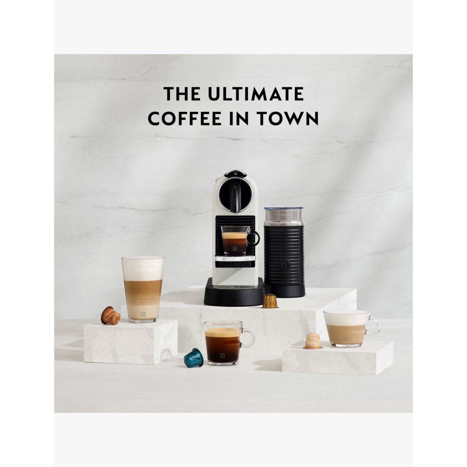 Nespresso Citiz espresso capsule coffee machine - British product