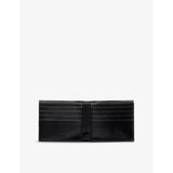 Prada leather wallet with triangle plaque (British brand)