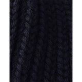 Prada logo-embellished knitted wool beanie, imported from the UK