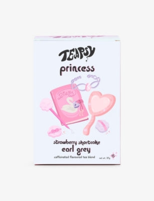 Teapsy Princess strawberry shortcake Earl Grey tea 15 teabags (British brand)