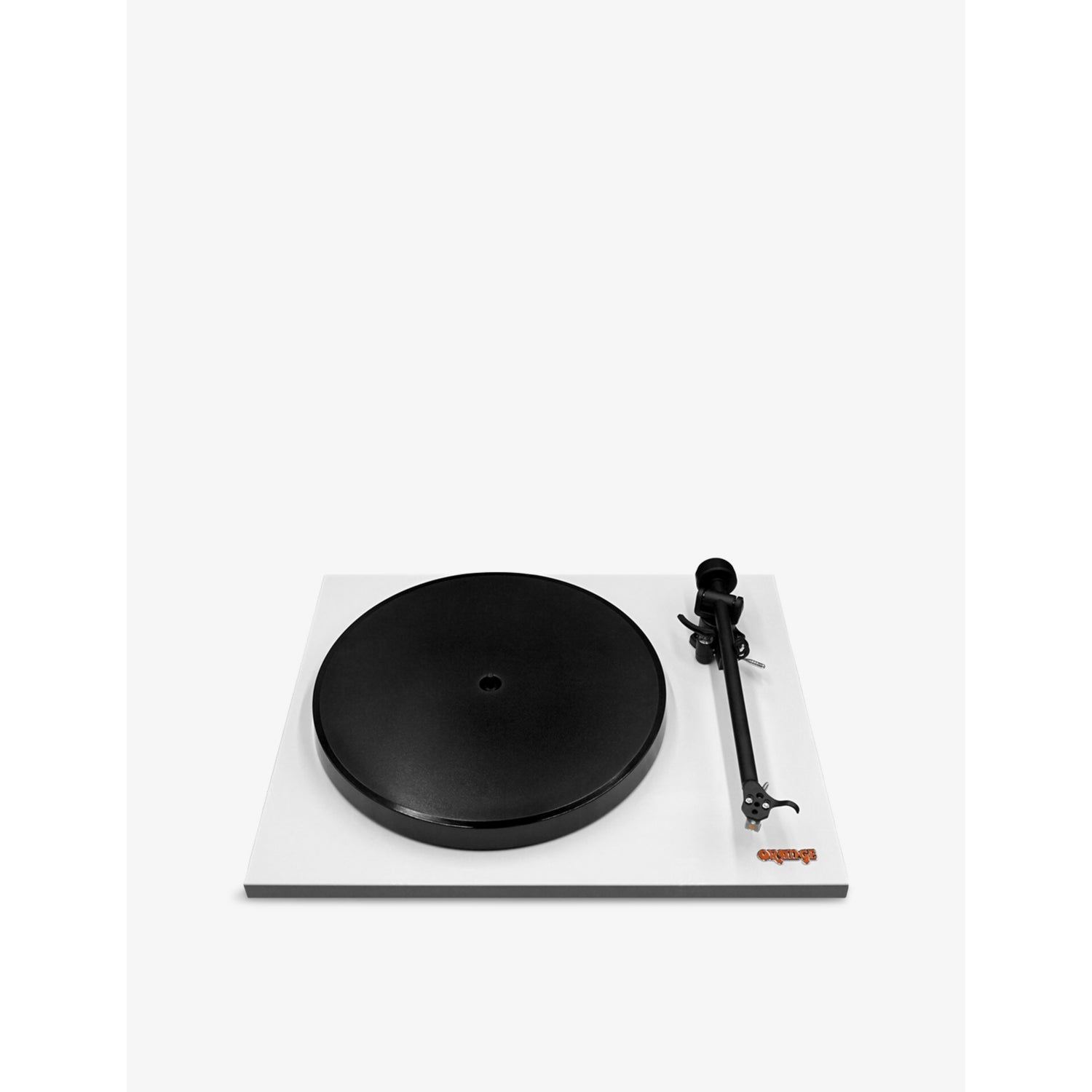 Orange O Turntable vinyl record player, UK version