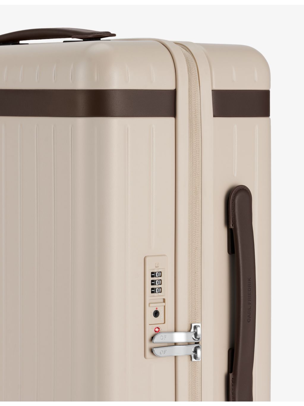 Carl Friedrik carry-on suitcase 55cm polycarbonate, imported from the UK