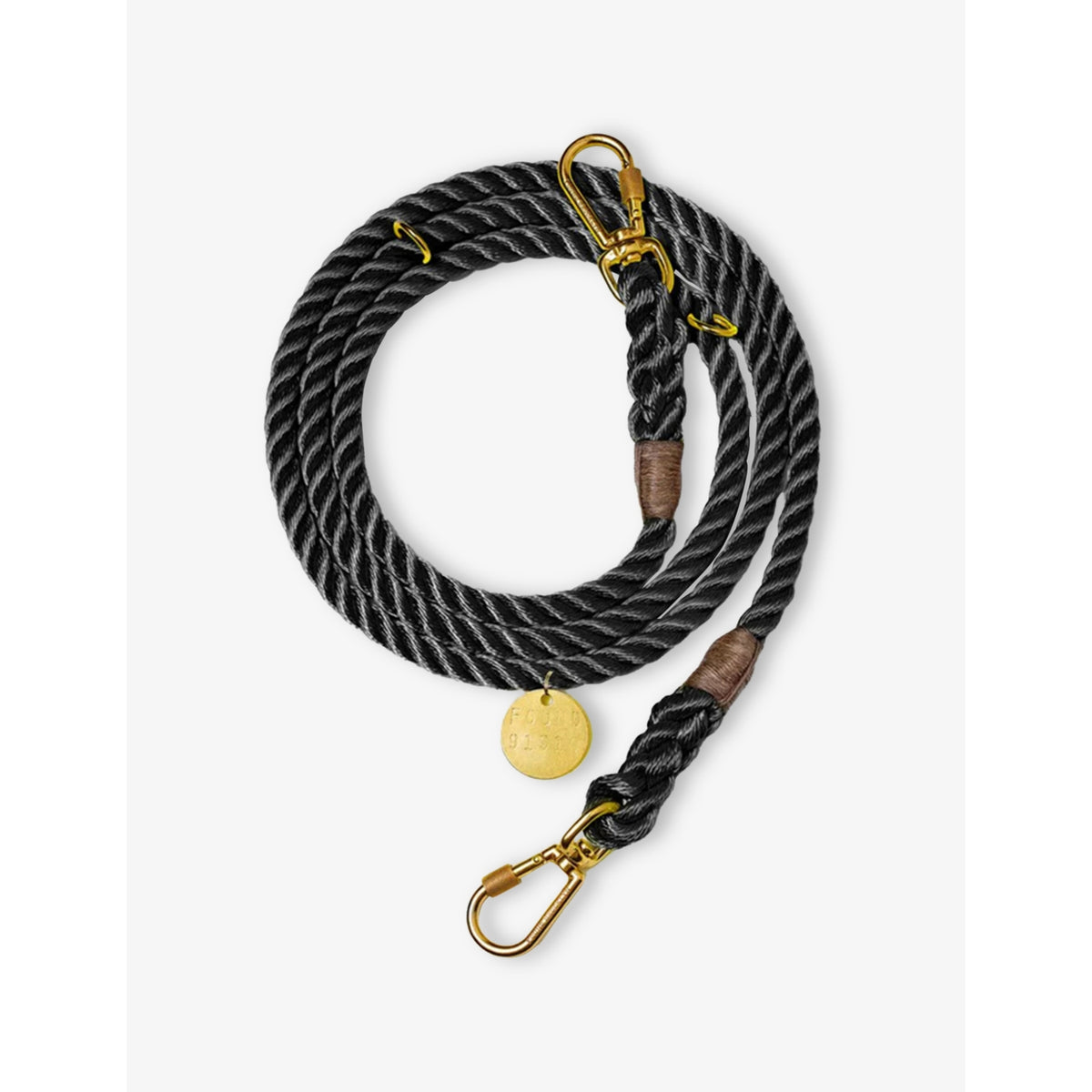 Found My Animal medium rope nylon dog lead, imported from the UK
