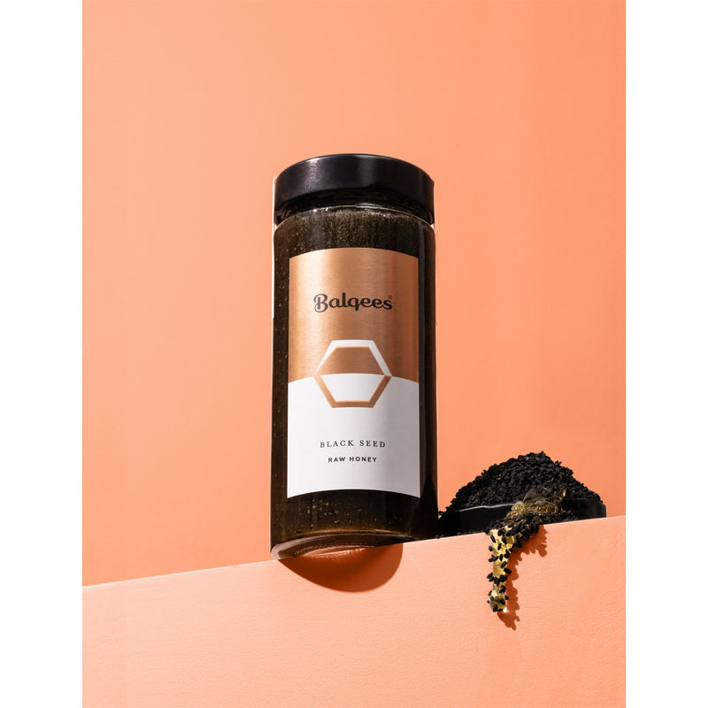 Balqees raw black seed honey 250g - British product