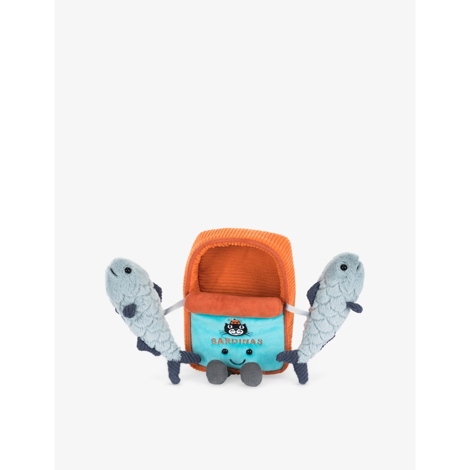 Jellycat Amuseables sardine tin soft toy 17cm - British product