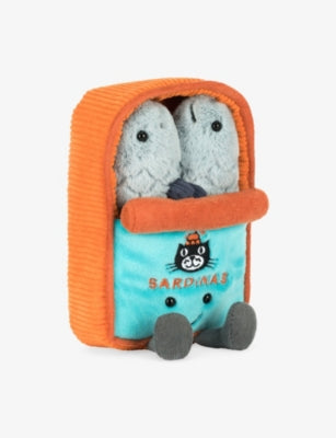 Jellycat Amuseables sardine tin soft toy 17cm - British product