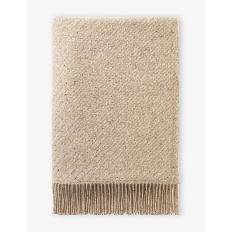 Johnstons twill cashmere throw 190x140cm, imported from the UK