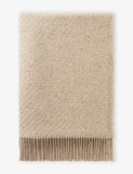Johnstons twill cashmere throw 190x140cm, imported from the UK