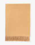 Johnstons plain cashmere throw 190cm x 140cm, imported from the UK