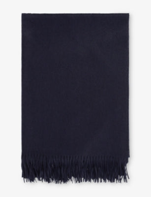 Johnstons plain cashmere throw 190cm x 140cm, imported from the UK