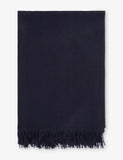 Johnstons plain cashmere throw 190cm x 140cm, imported from the UK