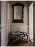 Johnstons herringbone wool throw 190cm x 140cm - British product