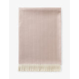 Johnstons herringbone wool throw 190cm x 140cm - British product