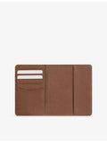 Mintapple top grain leather passport cover 14x9.5cm, UK version