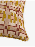 Soho Home Jasper square jacquard cushion 50cm (British brand)