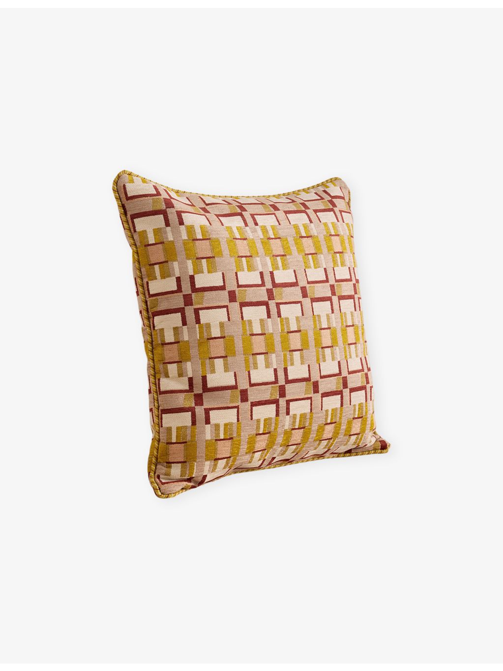 Soho Home Jasper square jacquard cushion 50cm (British brand)