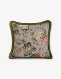 Soho Home Skylar printed linen cushion 50x50cm, imported from the UK