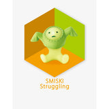 Smiski Dressing Series blind box mini figure, imported from the UK