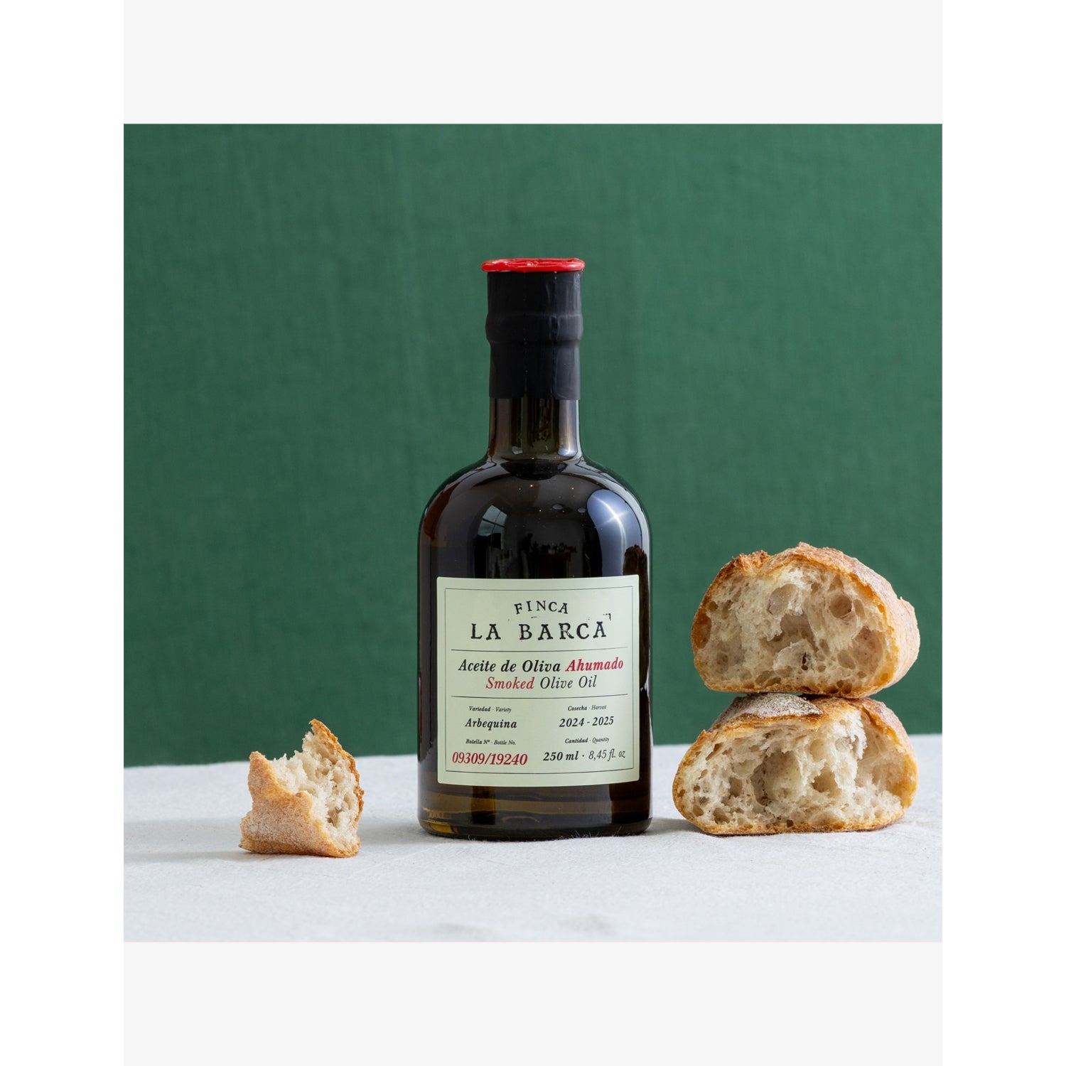 Finca La Barca smoked olive oil 250ml - British product