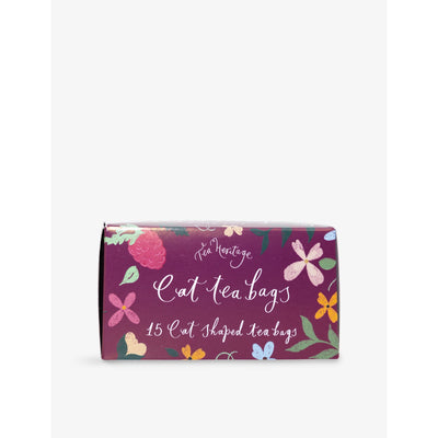 selfridges Tea Heritage Earl Grey Cat Tea Flavoured Black Tea Bags 15 Bags 20g- Buy online at McGrocer