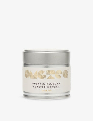 OMGTea organic hojicha roasted matcha powder 30g, imported from the UK