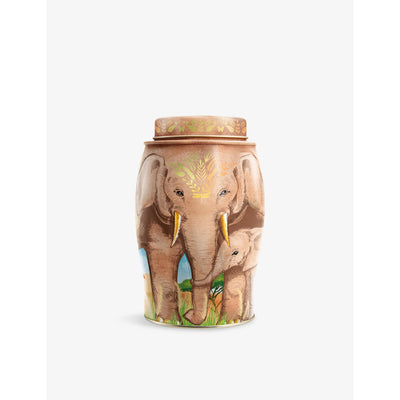 selfridges Williamson Tea Savannah Elephant Black Tea Caddy 100g- Buy online at McGrocer