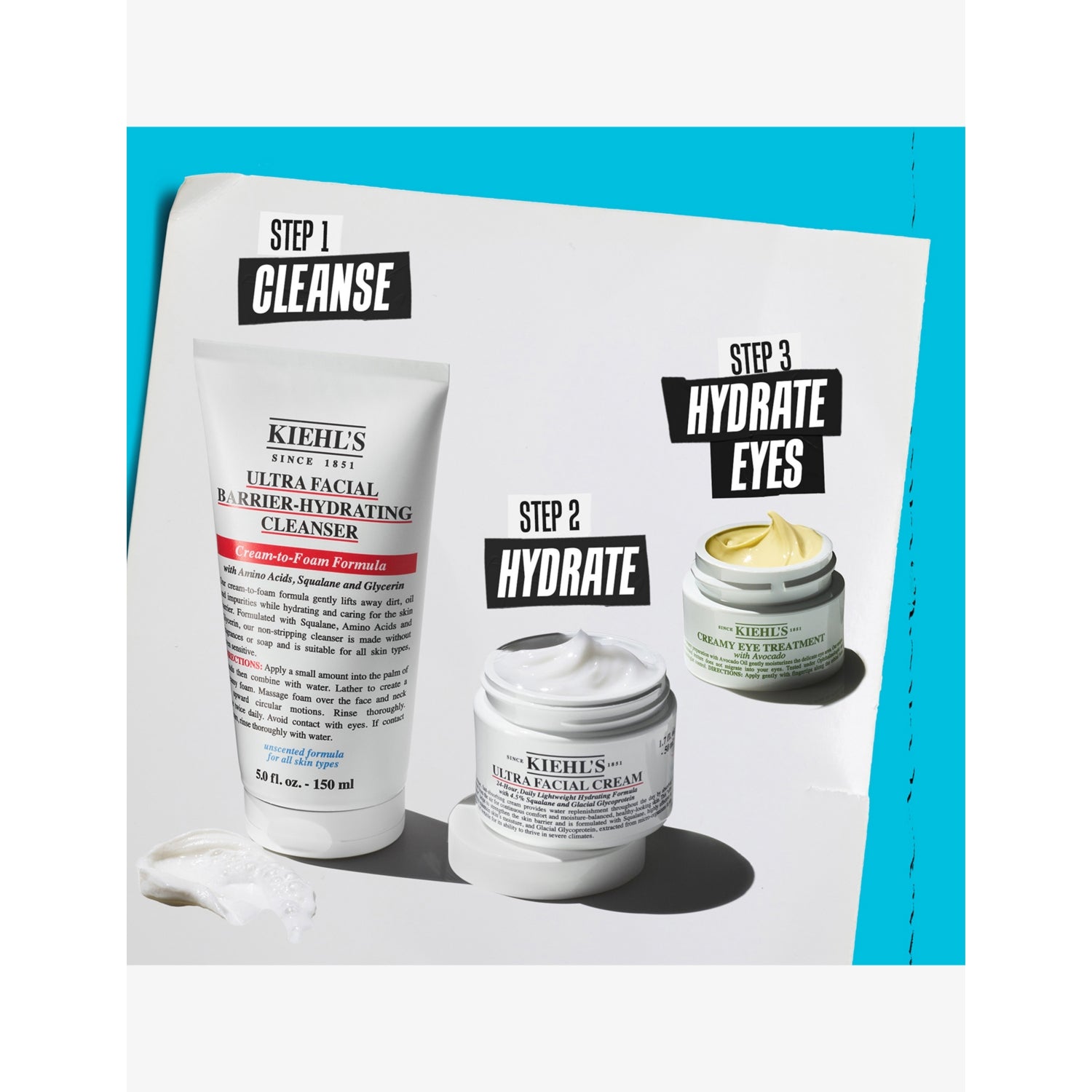 Kiehl's Ultra Facial Barrier-Hydrating Cleanser 150ml, UK version