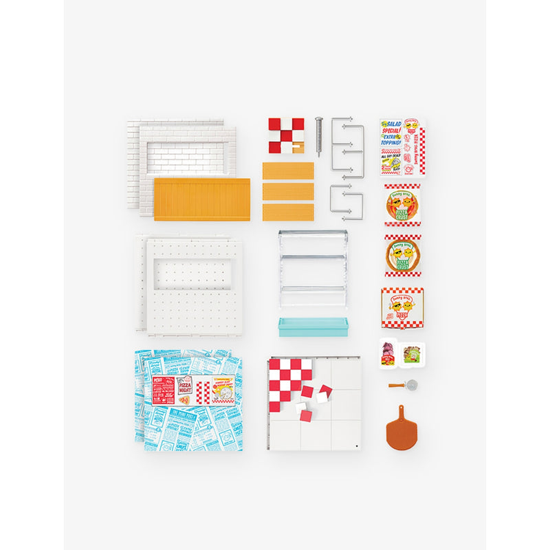 Miniverse Pizza Red Room Starter Pack Playset, UK version