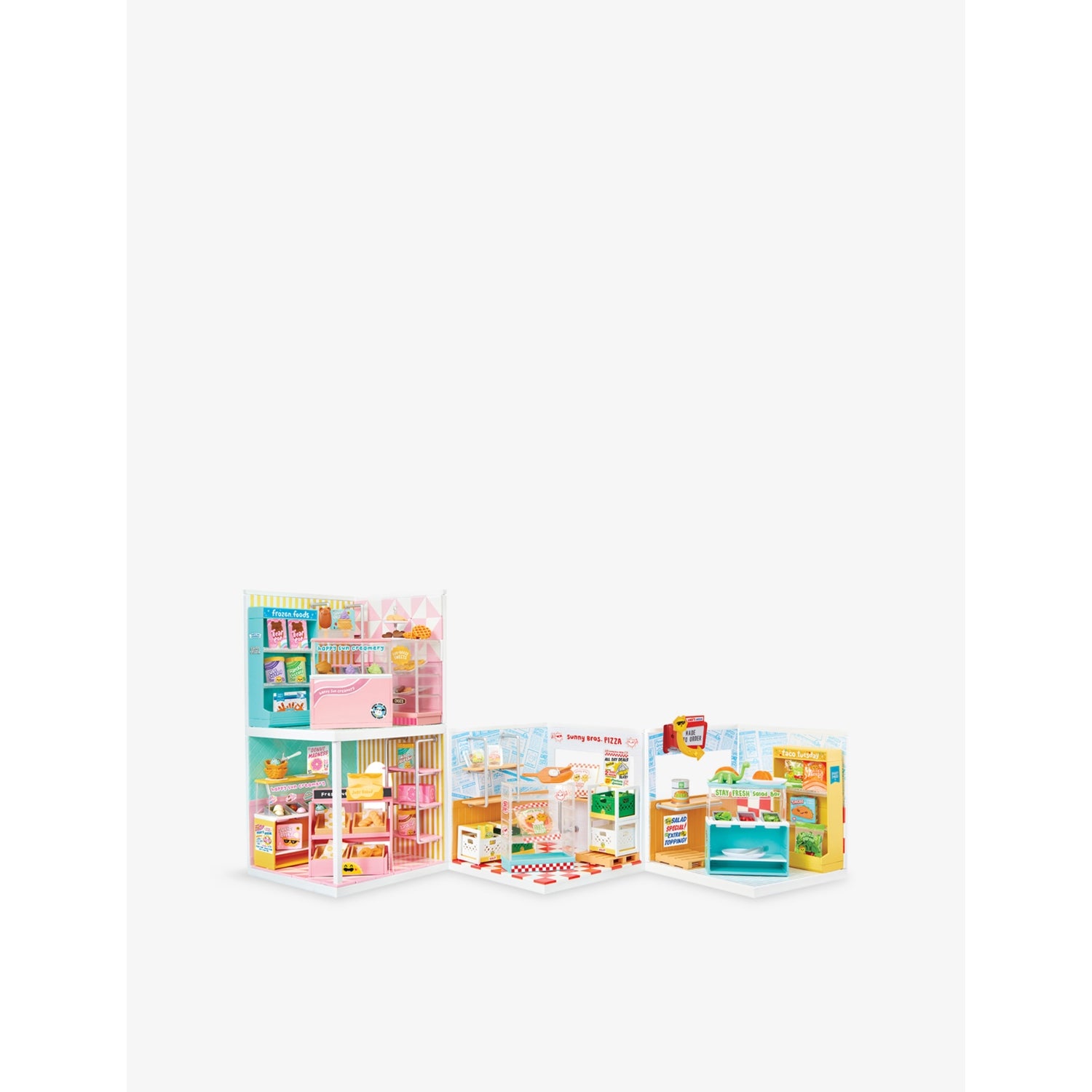 Miniverse Pizza Red Room Starter Pack Playset, UK version