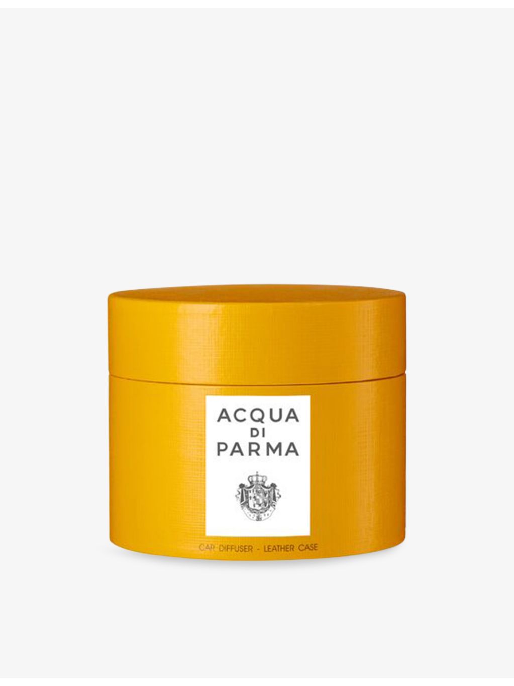 Acqua di Parma leather car diffuser case - British product