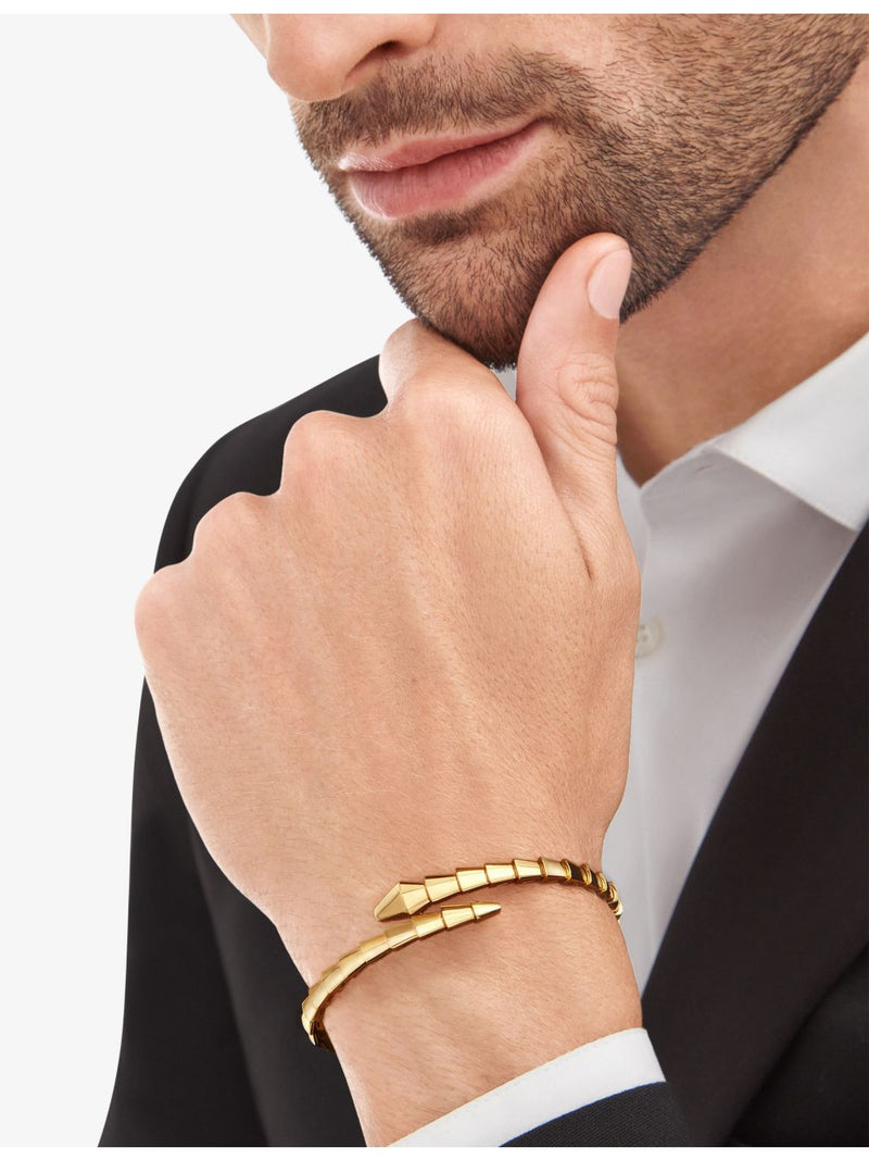 Bulgari Serpenti Viper bracelet 18ct yellow gold - British product