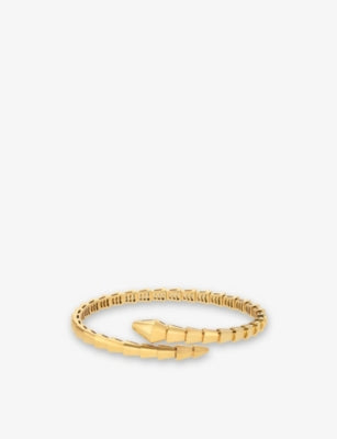 Bulgari Serpenti Viper 18ct Yellow-Gold Bracelet