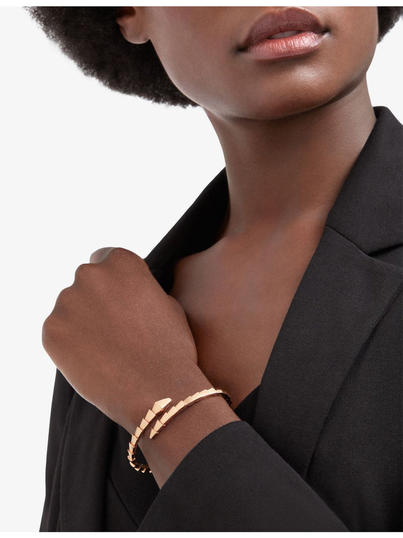 Bulgari Serpenti Viper 18ct rose-gold bracelet, imported from the UK