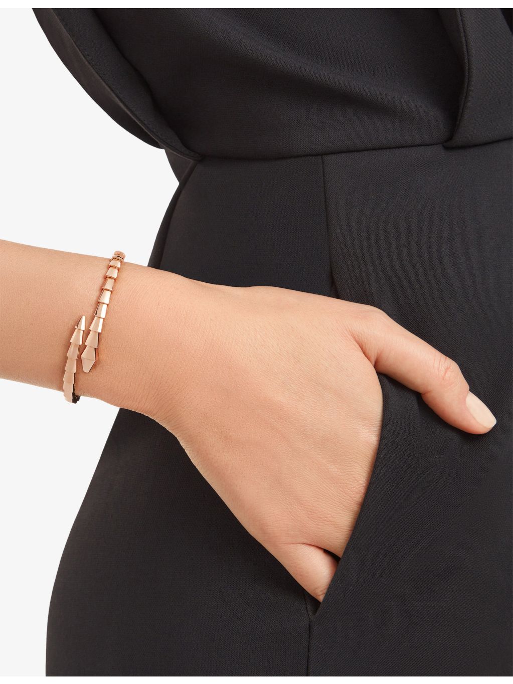 Bulgari Serpenti Viper 18ct rose-gold bracelet, imported from the UK