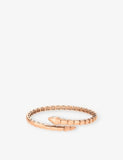 Bulgari Serpenti Viper 18ct Rose-Gold Bracelet 15cm