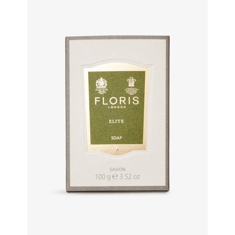 Floris Elite Luxury Soap 100g (green woody fragrance), UK version