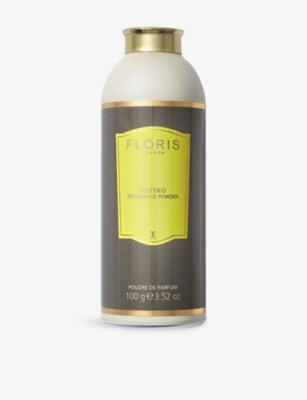 Floris London Cefiro fragrance powder 100g, imported from the UK