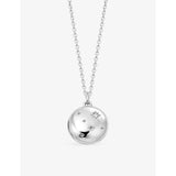 Astley Clarke sterling silver star locket necklace, UK version