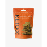 Keto8 raw carrot and sesame crackers 35g, imported from the UK