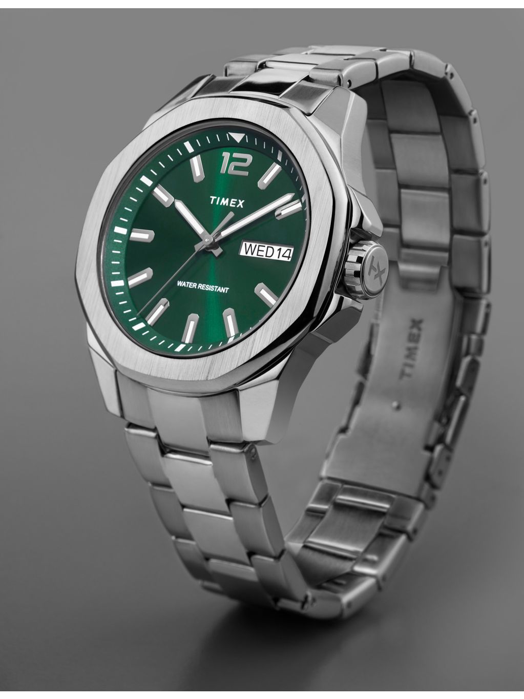 Timex Essex Avenue stainless steel watch 46mm, imported from the UK