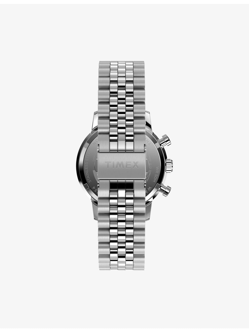 Timex Marlin chronograph tachymeter stainless steel watch 40mm, imported from the UK