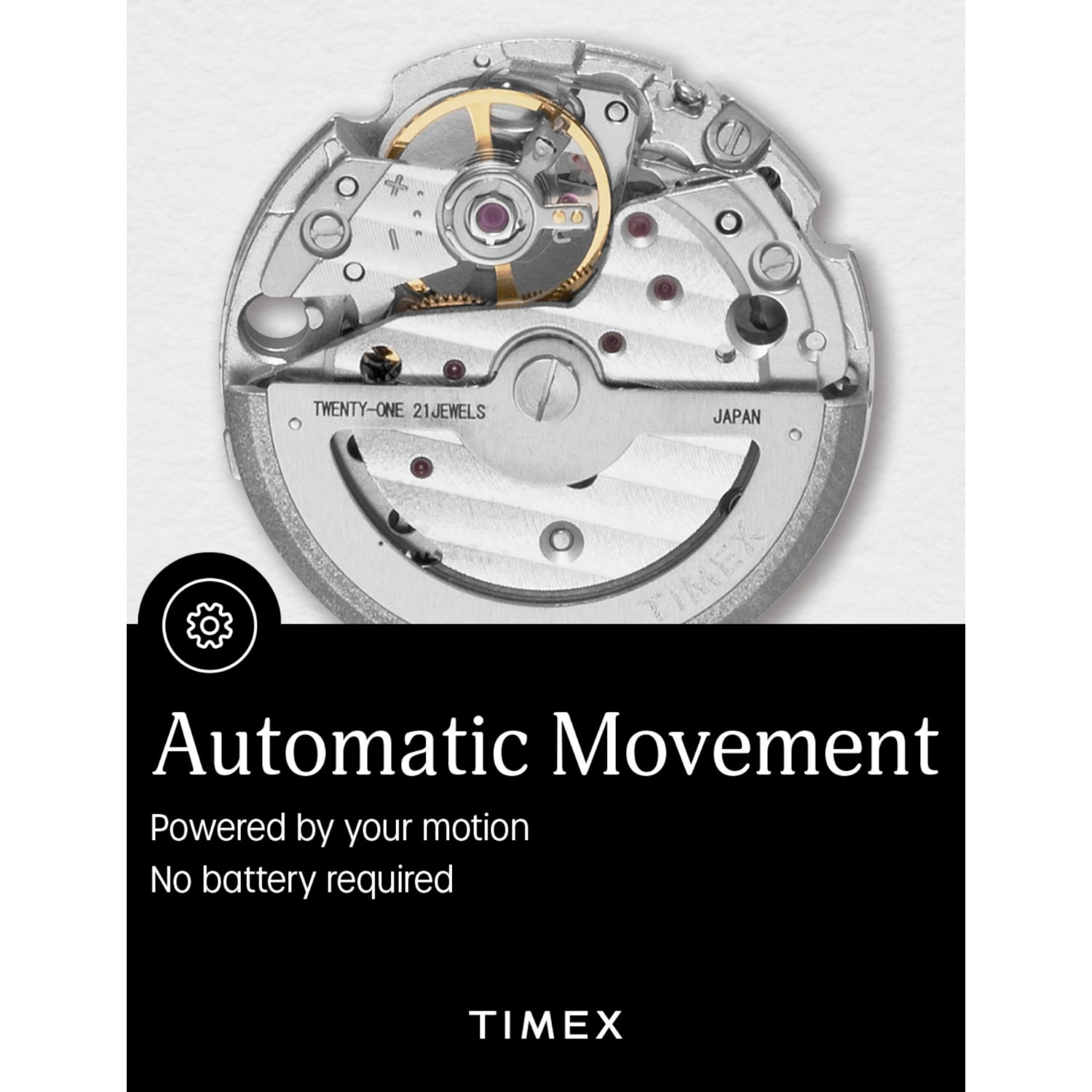 Timex 1983 E-Line automatic watch 34mm, UK version